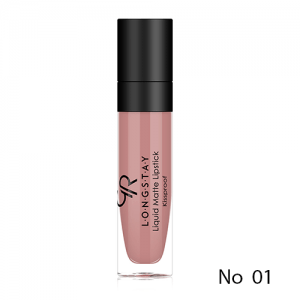 LS Liquid Matte Lipstick Golden Rose 01