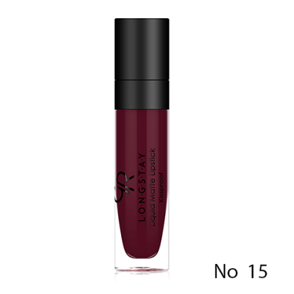 LS Liquid Matte Lipstick Golden Rose 15