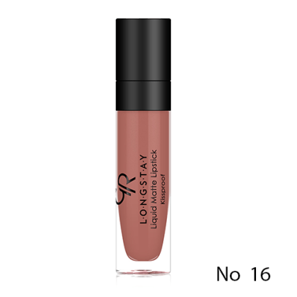 LS Liquid Matte Lipstick Golden Rose 16