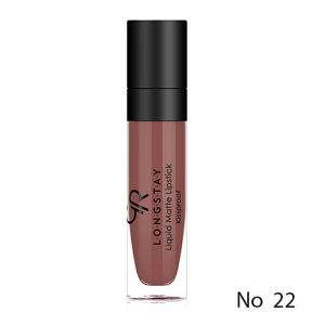 LS Liquid Matte Lipstick Golden Rose 22