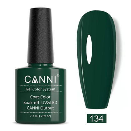 Canni 134 Solid Green 7.3ml