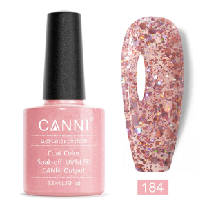 Canni 184 Pink Glitter 7.3ml