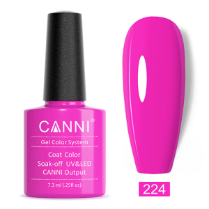 Canni 224 Fluorescent Red Rose 7.3ml