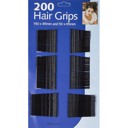 Τσιμπιδάκια Μαλλίων 200 τμχ