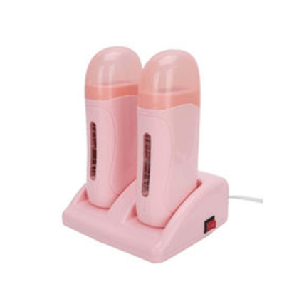 Διπλή Κεριέρα Αποτρίχωσης Για Κερί Roll On 100ml Με Βάση Ροζ 40W