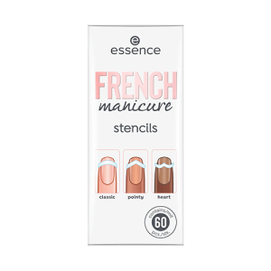 Essence French Manicure Stencils 01 Walk The Line 60pcs