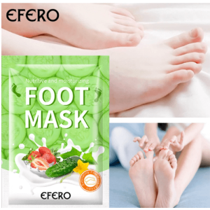 Foot Mask Φράουλα & Αγγόυρι Efero