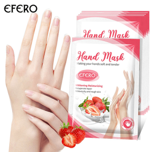 Hand Mask Λεύκανσης & Ενυδάτωσης Φράουλα Efero