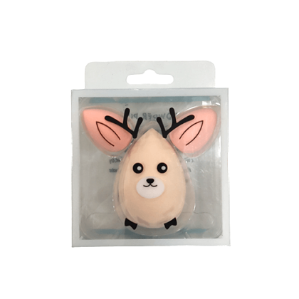 Σετ 3 Πλενόμενα Σφουγγαράκια Μακιγιάζ Μπεζ