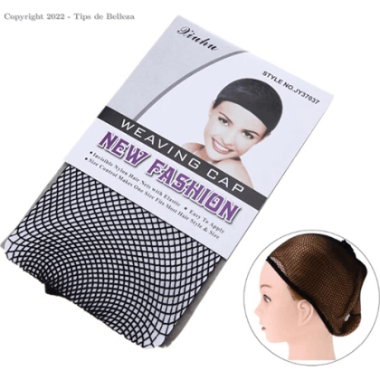 Διχτάκι Μαλλιών Προσαρμοστό Μαύρο