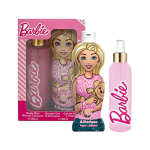 AirVal Barbie Σετ Δώρου Για Κορίτσια Body Mist 200ml & Shower Gel 400ml