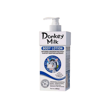 Body Lotion Wokali Γαλα Γαϊδούρας 400ml Μπλε