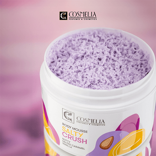 Body Mousse Σώματος Salty Crush Με Άρωμα Αμύγδαλο,Καραμέλα Και Βανίλια 200ml - Image 3