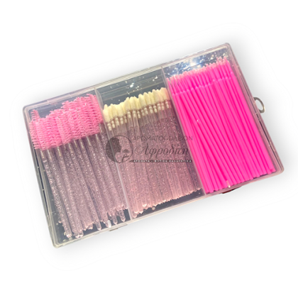 Βουρτσάκια Eyelash Extensions σε Κασετίνα 150τεμ