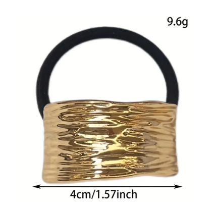 Λαστιχάκι Μαλλιών Κόσμημα Hair Tie Χρυσό Νο1