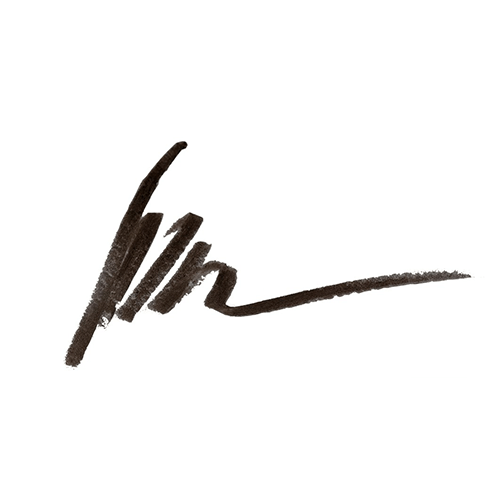 Mua Brow Pencil & Blending Brush Black