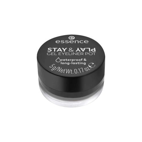 Essence Stay & Play Gel Eyeliner Pot 01 Black