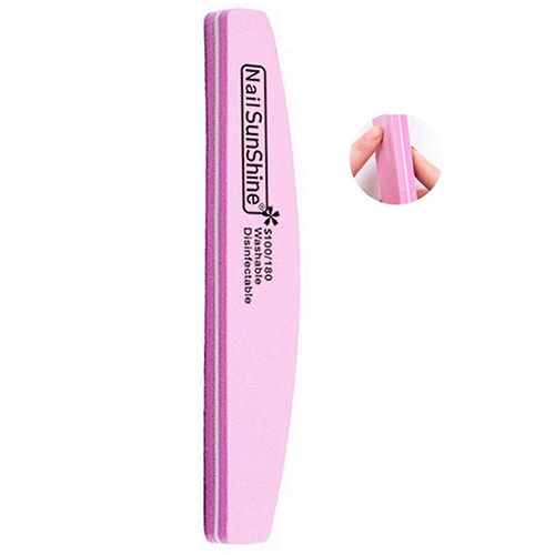 Λίμα Buffer Νυχιών 100/180 Ροζ Πλενόμενη