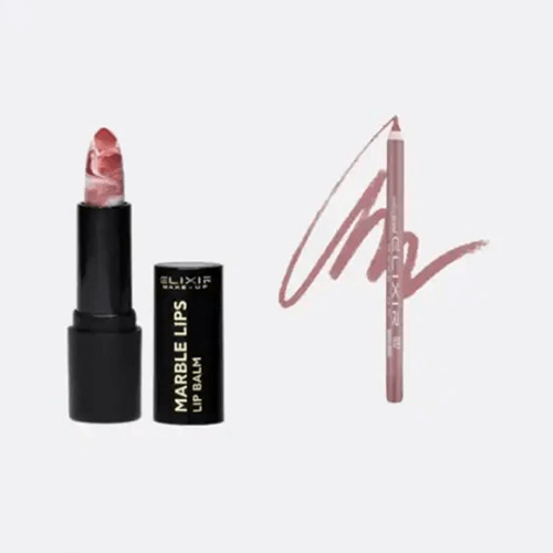 Marble Lip Combo – Rose Marble