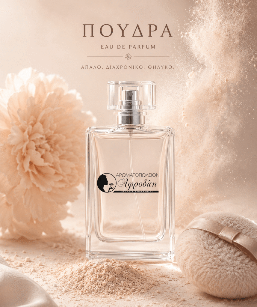 Elegant άρωμα πούδρας με καθαρή αίσθηση.