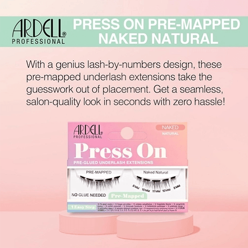 Ardell Ψεύτικες Βλεφαρίδες Press On Naked Pre-Glued Underlash Extensions