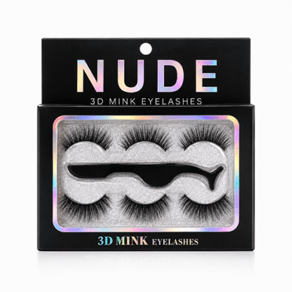 3D Mink Βλεφαρίδες Nude – Εντυπωσιακός Όγκος & Φυσικό Look