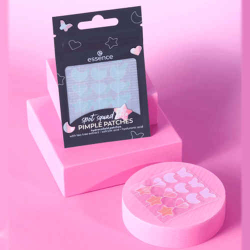 Essence Spot Squad Holo Spot Patches – Αυτοκόλλητα Σπυριών με Σαλικυλικό Οξύ & Tea Tree