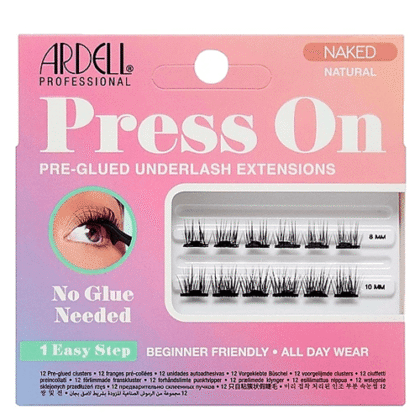 Ardell Press On Eyelashes Naked Natural 12τμχ
