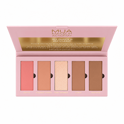 MUA Goddess Glow Face Palette
