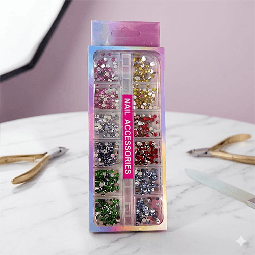 Στρασάκια Νυχιών Πολύχρωμα Nail Accessories